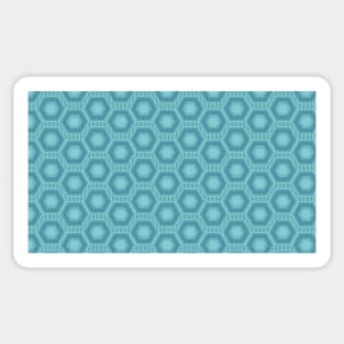 Simple Hexagon Pattern Sticker